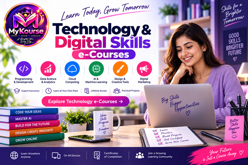 Technology Digital skills e-courses